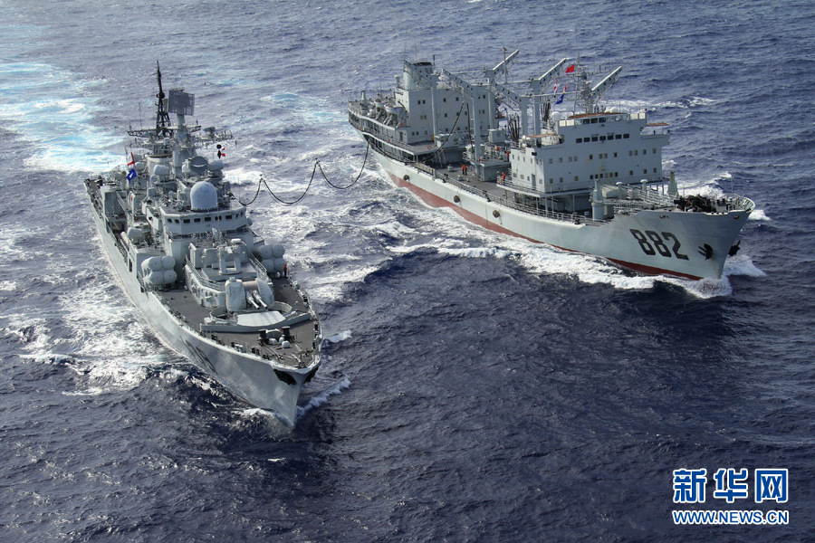 中國(guó)海軍編隊(duì)疑在西太平洋遭不明潛艇跟蹤