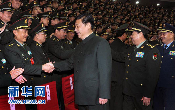 習(xí)近平：建設(shè)強(qiáng)大的信息化戰(zhàn)略導(dǎo)彈部隊(duì)