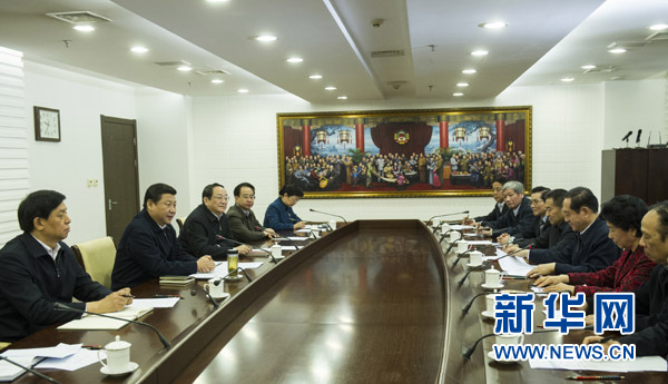 “社會主義民主政治道路會越走越寬廣”——記習近平總書記走訪各民主黨派中央和全國工商聯