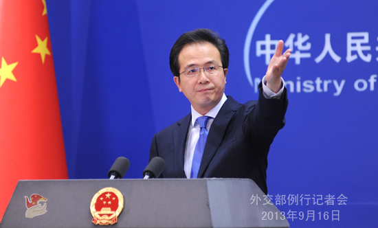 外交部發(fā)言人就“海娜號”郵輪被扣事件等答記者問