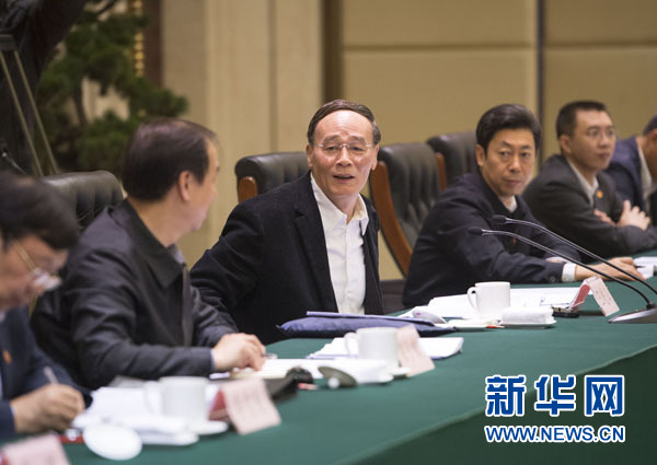 王岐山在湖北調研時強調:以改革精神推進反腐敗體制機制創新