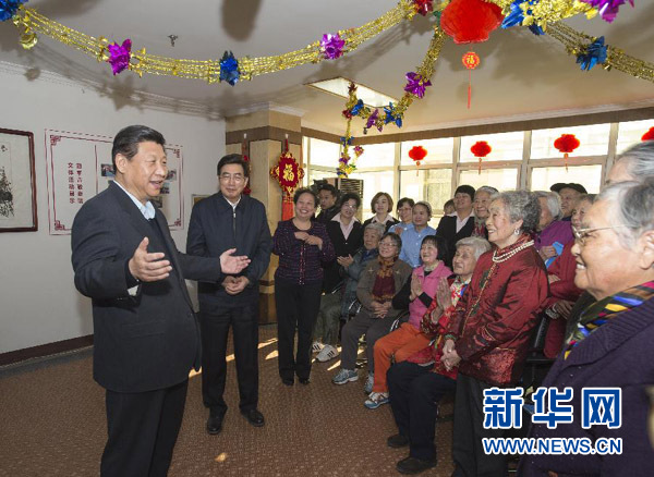 習(xí)近平李克強(qiáng)寒冬問(wèn)民生