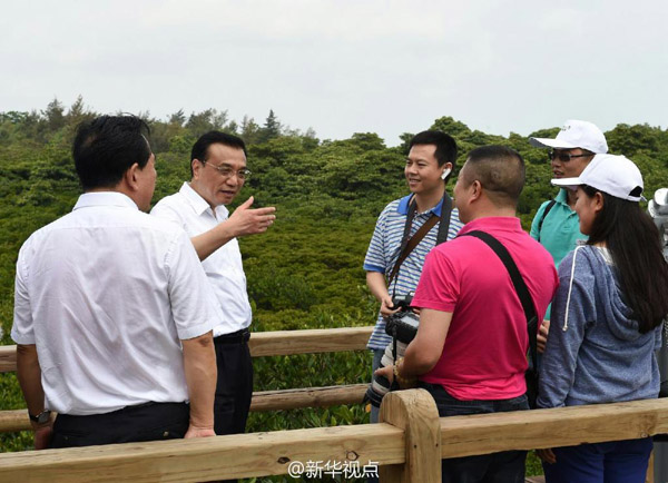 李克強海南考察：入小店訪漁民 談改革察民生