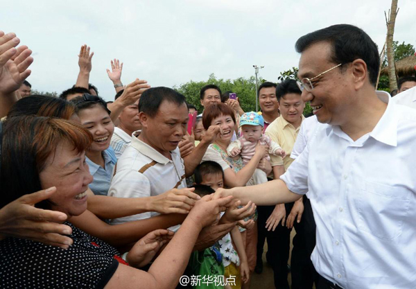 李克強海南考察：入小店訪漁民 談改革察民生