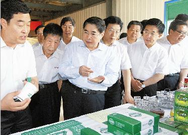 山西省省委書記袁純清深入大同市調研