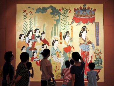 敦煌藝術(shù)品亮相深圳