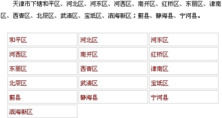 天津市政府機構(gòu)