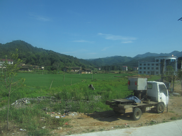資溪處處是風景 大巴車上隨拍