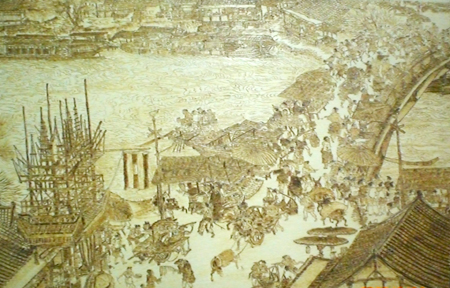 中國(guó)烙畫(huà)家在德國(guó)