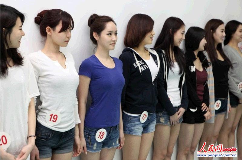 2013韓國小姐素顏照大集合 “撞臉”非也實為高超化妝術顯神通