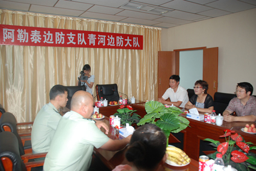 社區慰問進軍營