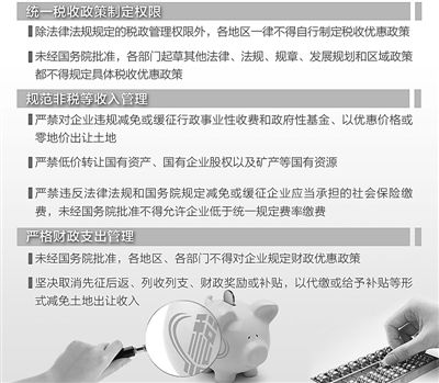 國務院發文全面清理規范稅收等優惠政策