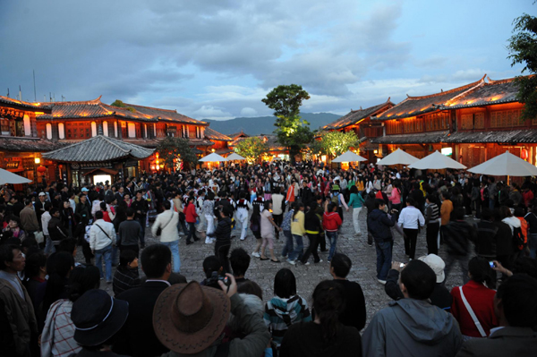 云南麗江古城晉升國家5A級旅游景區(qū)