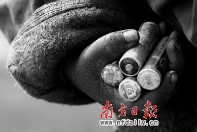 重金屬污染中國至少10%耕地 電池行業(yè)成禍?zhǔn)?/></p>

<p align=