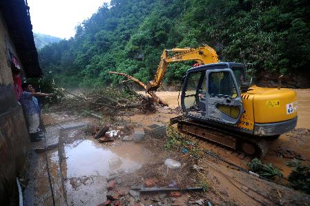 浙江常山：遭強降雨襲擊 損失嚴重