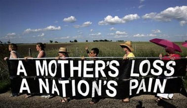 American women call for end of war