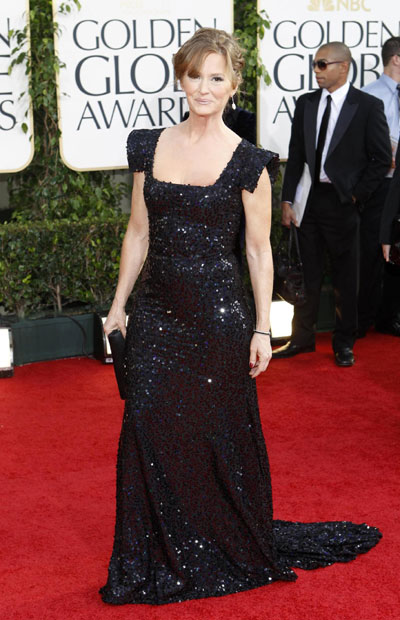 Melissa Leo at 68th annual Golden Globes Awards