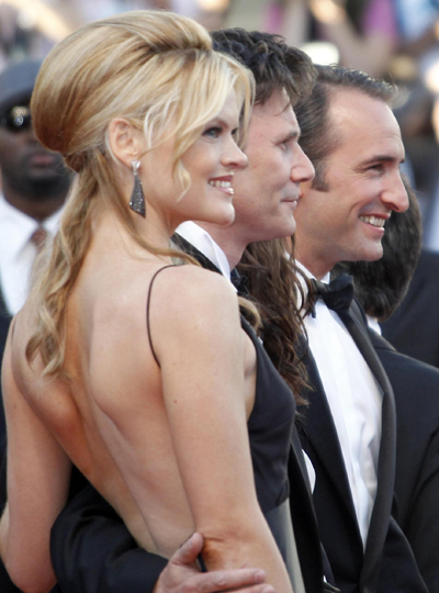 The screening of the film 'The Artist' in competition at the 64th Cannes Film Festival