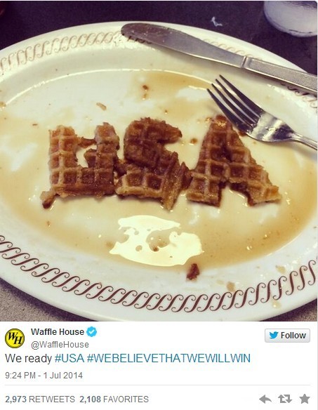 比利時對美國:華夫餅之“食詩戰役”