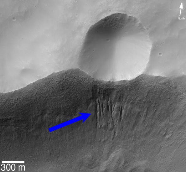NASA發現火星近7年有水流過 移民外星夢想更近一步