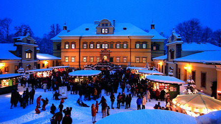 奧地利薩爾茨堡 來(lái)自冬天的童話