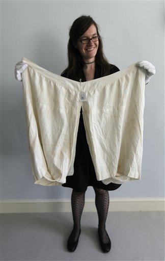 英國維多利亞女王內衣褲被定為國家遺產