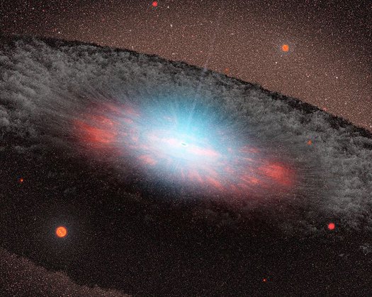 美天文學家觀測到宇宙中最大“貯水池”