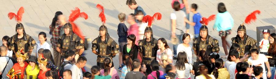 西安“武士文化系列展演”：跨越時(shí)空的城墻武士
