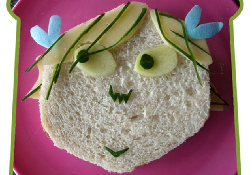 如何做飯孩子才愛吃？英一父親創異型三明治成名人