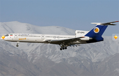 伊朗墜毀客機機型：圖-154M（圖集）