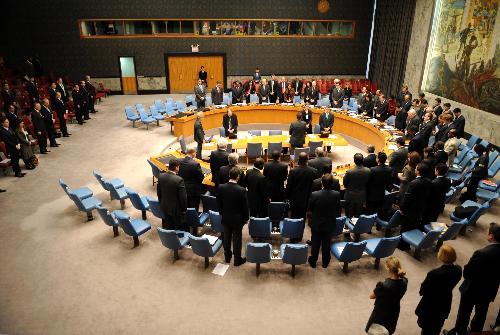 聯合國總部降半旗向海地地震遇難者致哀(組圖)