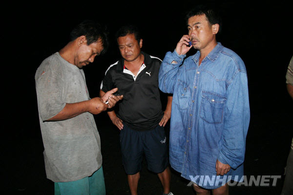 獲釋中國漁民抵達(dá)喀麥隆西部港口林貝