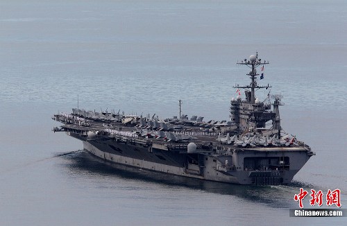 韓美日本海聯合軍演進入第2天 進行反潛演習