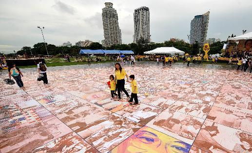 菲律賓紀念阿基諾夫人去世一周年