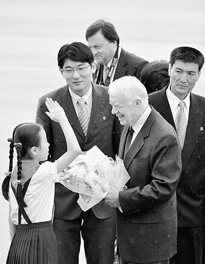 卡特低調(diào)開始第二次平壤之行 美方強(qiáng)調(diào)私人性質(zhì)