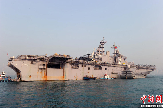 美國(guó)軍艦低調(diào)訪問(wèn)香港 未安排中美軍事交流活動(dòng)