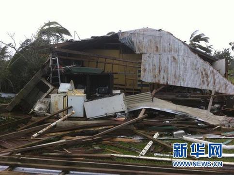 澳大利亞颶風致17萬戶居民斷電 無中國人受傷報告
