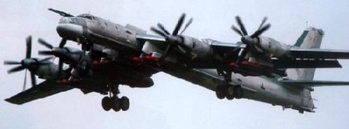 俄戰略轟炸機在挪威海上空巡邏遭英國戰機跟蹤