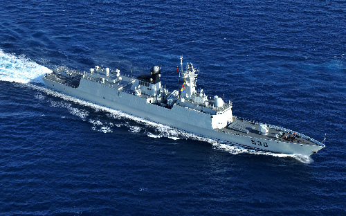 笑傲大洋 ——海軍“徐州”艦執行多樣化軍事任務風采錄