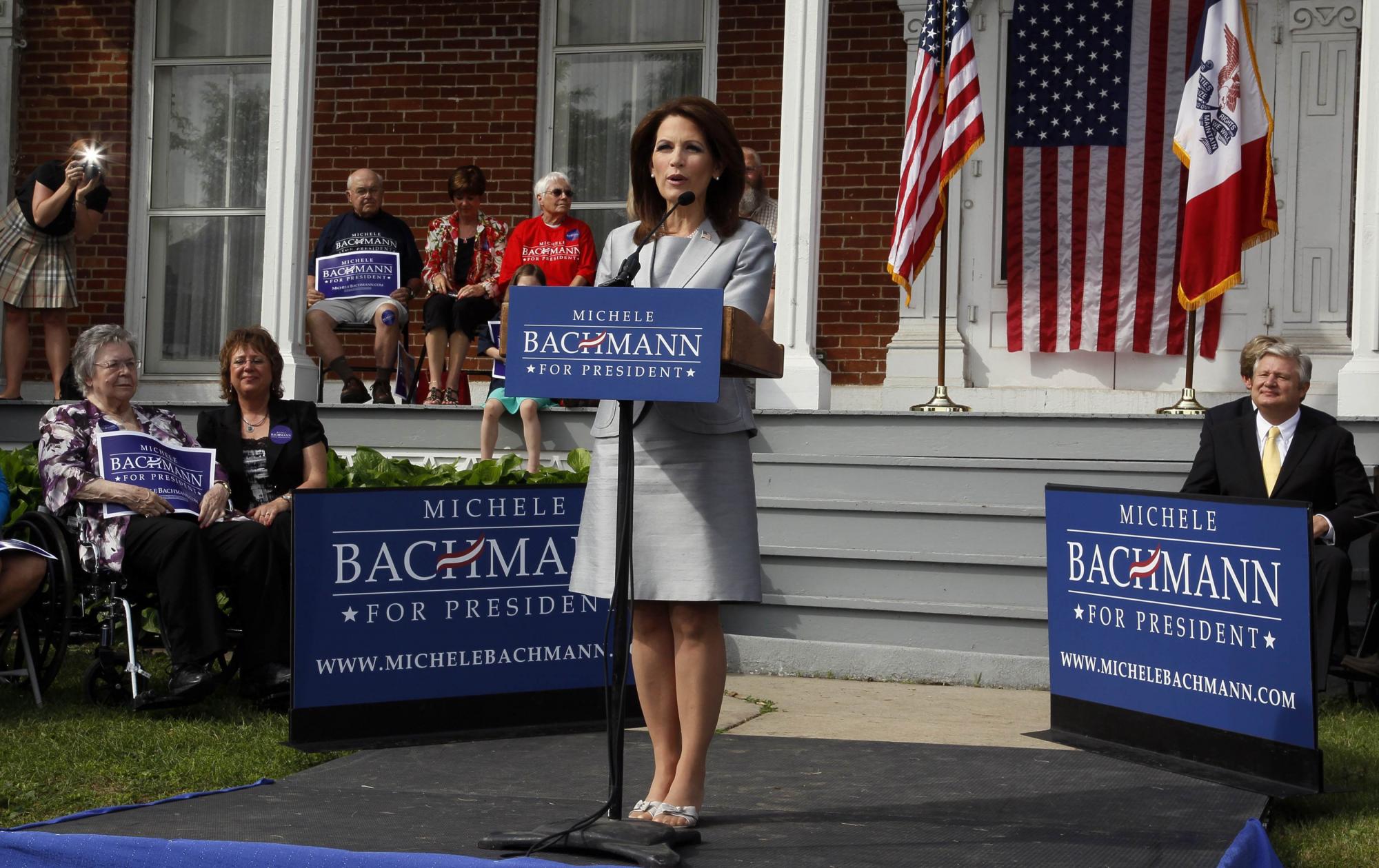 “茶黨女王”正式宣布參選美國總統 批奧巴馬外交軟弱