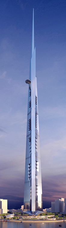 沙特擬建世界第一高樓 拉登家族集團參與建造