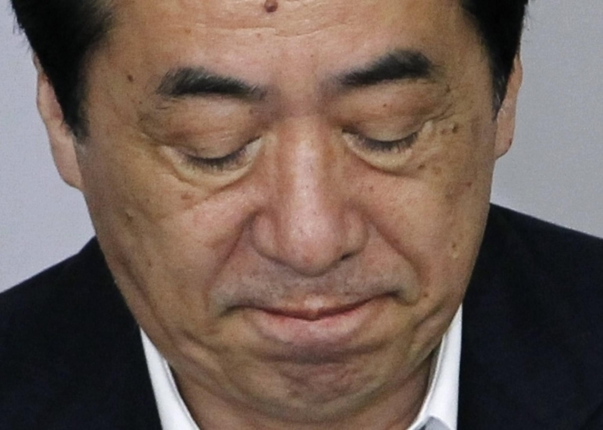 苦撐一年三個(gè)月 “拖延首相”菅直人正式辭職