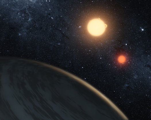 美科學(xué)家發(fā)現(xiàn)雙星系統(tǒng) 無生命星球上演雙日落絕美場(chǎng)景