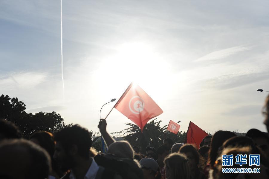 突尼斯民眾舉行示威活動抗議選舉不公