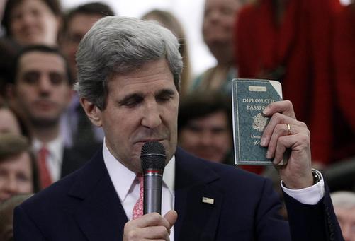 美國新任國務卿克里正式履職