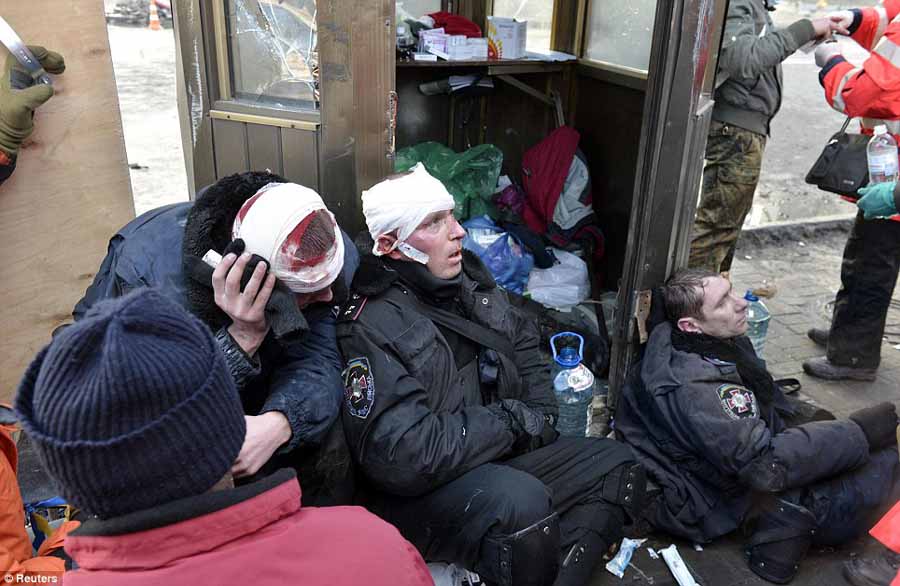 烏克蘭基輔騷亂致27人死亡 雙方達成?；饏f議