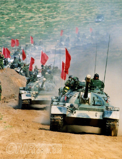 北京軍區實兵對抗演習