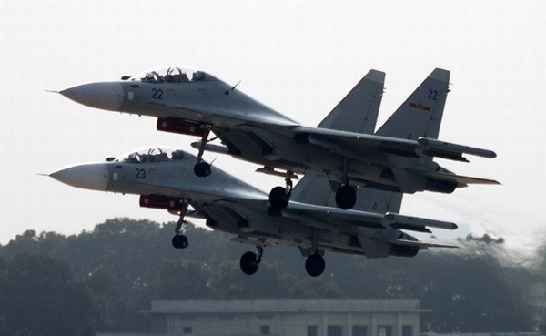 中國空軍現役機型圖集