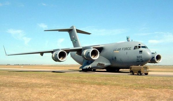 英空軍C-17運輸機