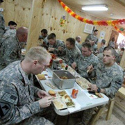 外國軍人如何過節？